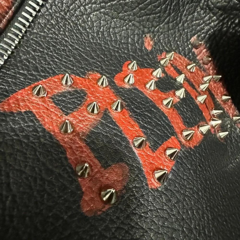 Phillip Plein leather, studded jacket - Picture 9 of 9